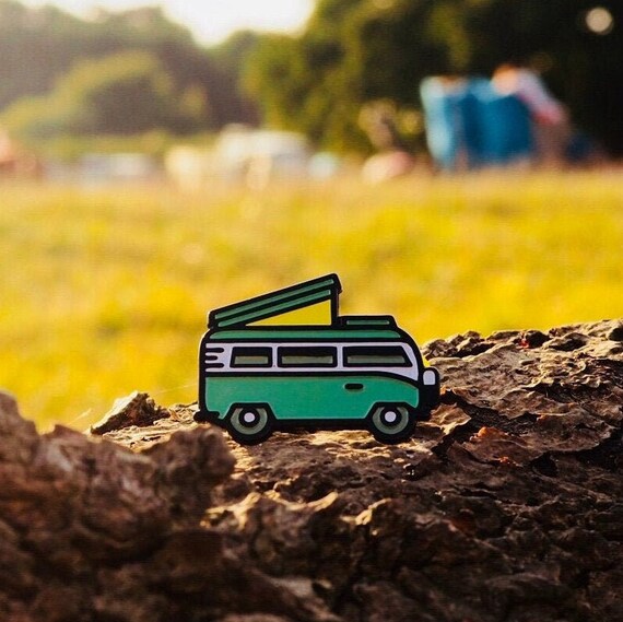Camper Van - Pin Badge