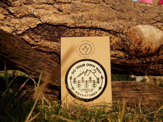 Go your own way - Adventurer - Organic Cotton Patch