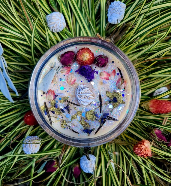 Clarity Candle Intention Candle Desert Rose Candle Etsy