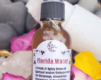 Florida Water - Spiritual Protection and Blessing Mist - Spirtual Cologne - Purification Water - Remove Negativity