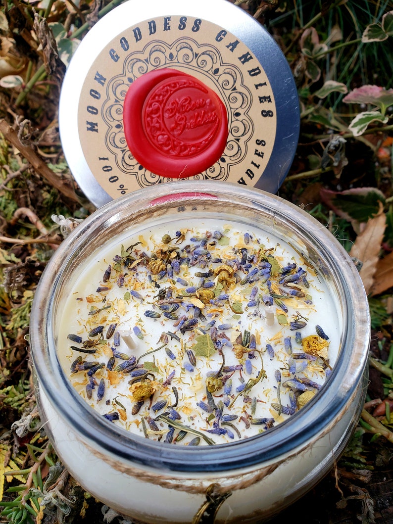 Stress Relief Candle Aromatherapy Candle Lavender Infused Etsy