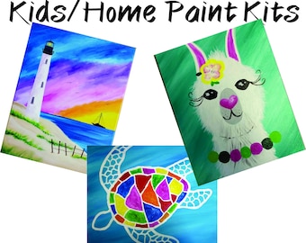 Kids Paint Kit is a fun experience for ages 5-95