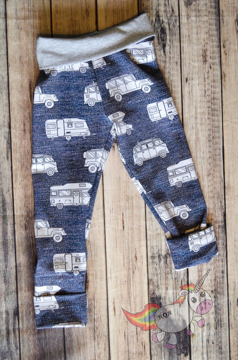 Denim Camper Grow Along Joggers