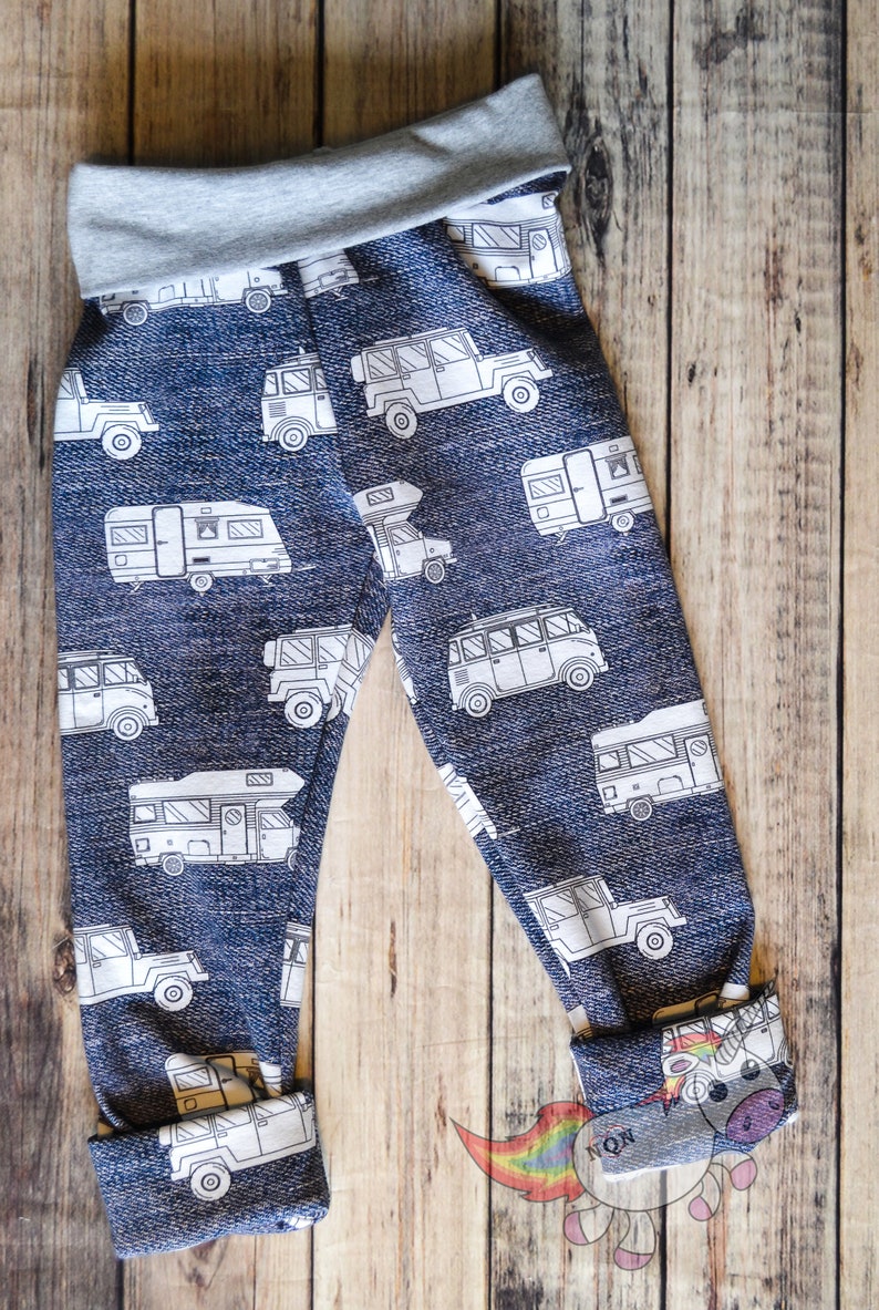 Denim Camper Grow Along Joggers