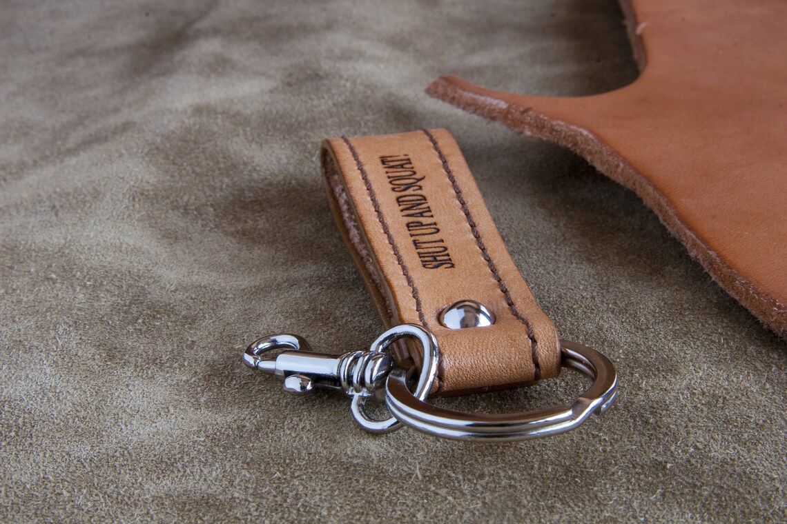 Portachiavi Cuore In Pelle Inciso 'Beste Mama' - Regalo Personalizzato Per La Mamma - 3