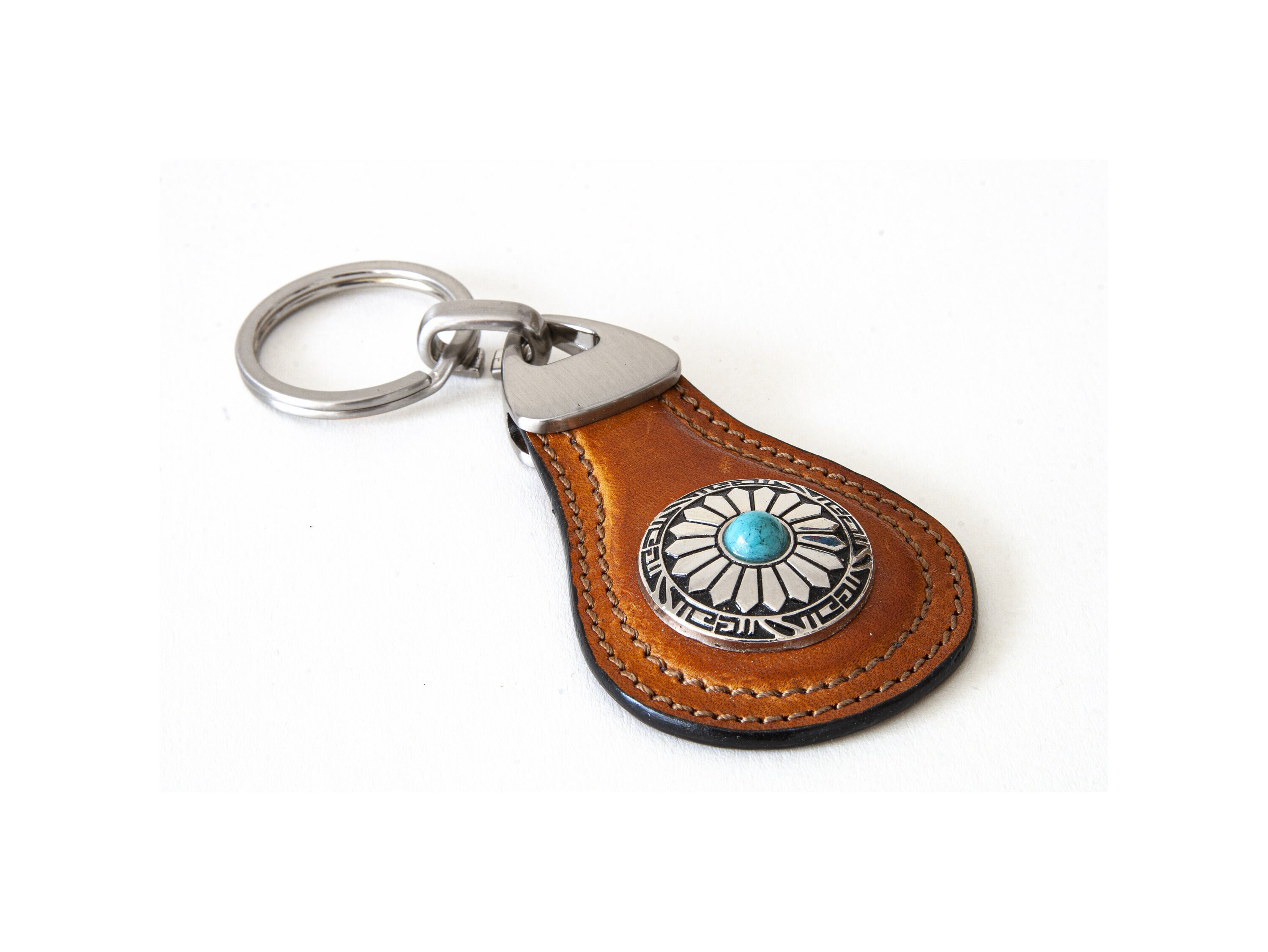 Keychain Leather Stud - Etsy Keychain Leather Stud - Etsy