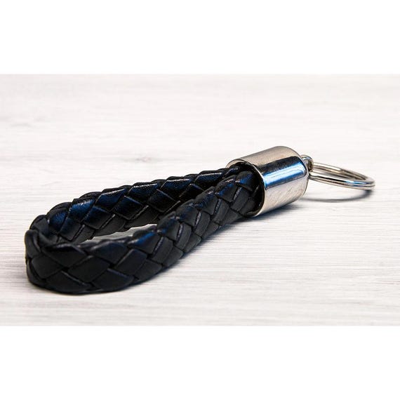 Set Di 5 Portachiavi Intrecciati In Pelle Colorata - Portachiavi Per Auto, Moto E Casa, Ideale Per Organizzare Le Chiavi, Colori Vari - 4
