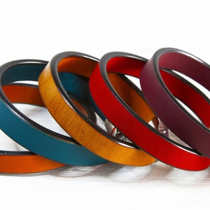 Pulsera de cuero personalizada para hombre: mensaje oculto, regalo para él, joya con nombre, idea de artesanía minimalista