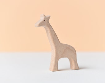 Wooden toy Giraffe | African animal | Safari toy | Baby shower gift