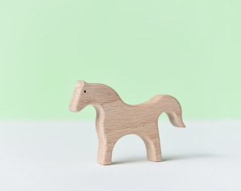 Wooden toy Horse | Farm animal toy | Wooden toy | Safe toy | Baby shower gift