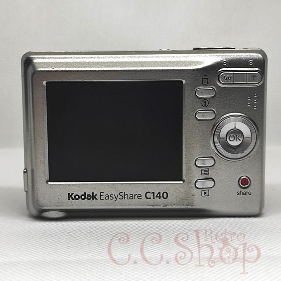 Digital Camera Kodak Easyshare C140 Silver 8.2 Mpx Etsy