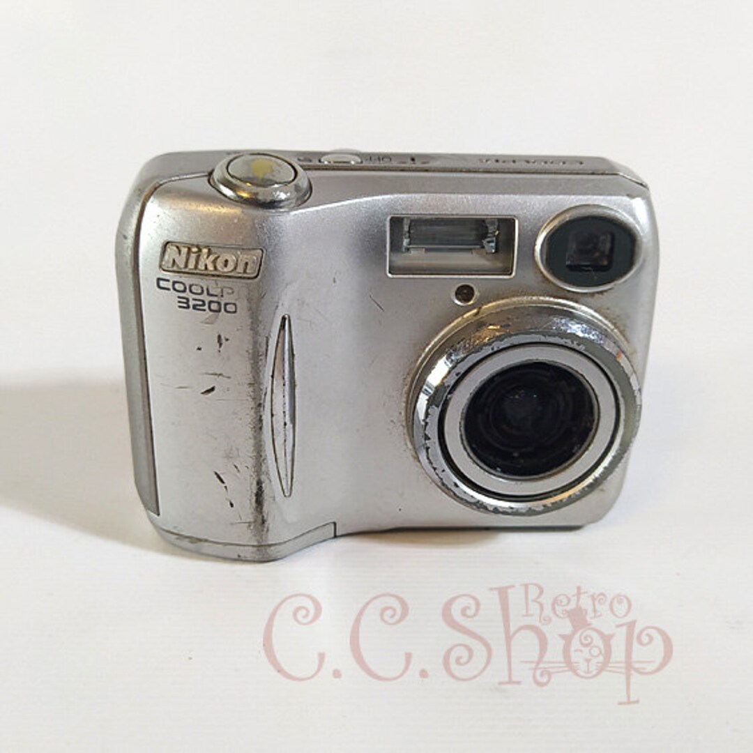 Digital Camera Nikon Coolpix 3200 Silver 3.2 Mpx Etsy Canada
