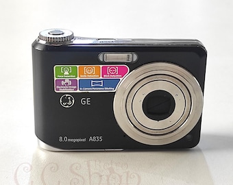 Aparat cyfrowy GE General Electrics A835 czarny 8,0 Mpx