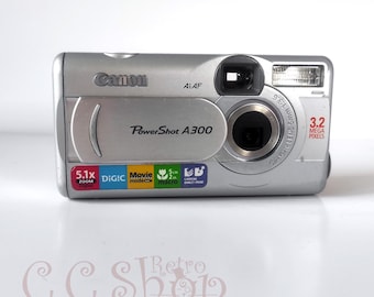 Compact Digital Camera Canon Powershot A550 Y2K Digital Camera