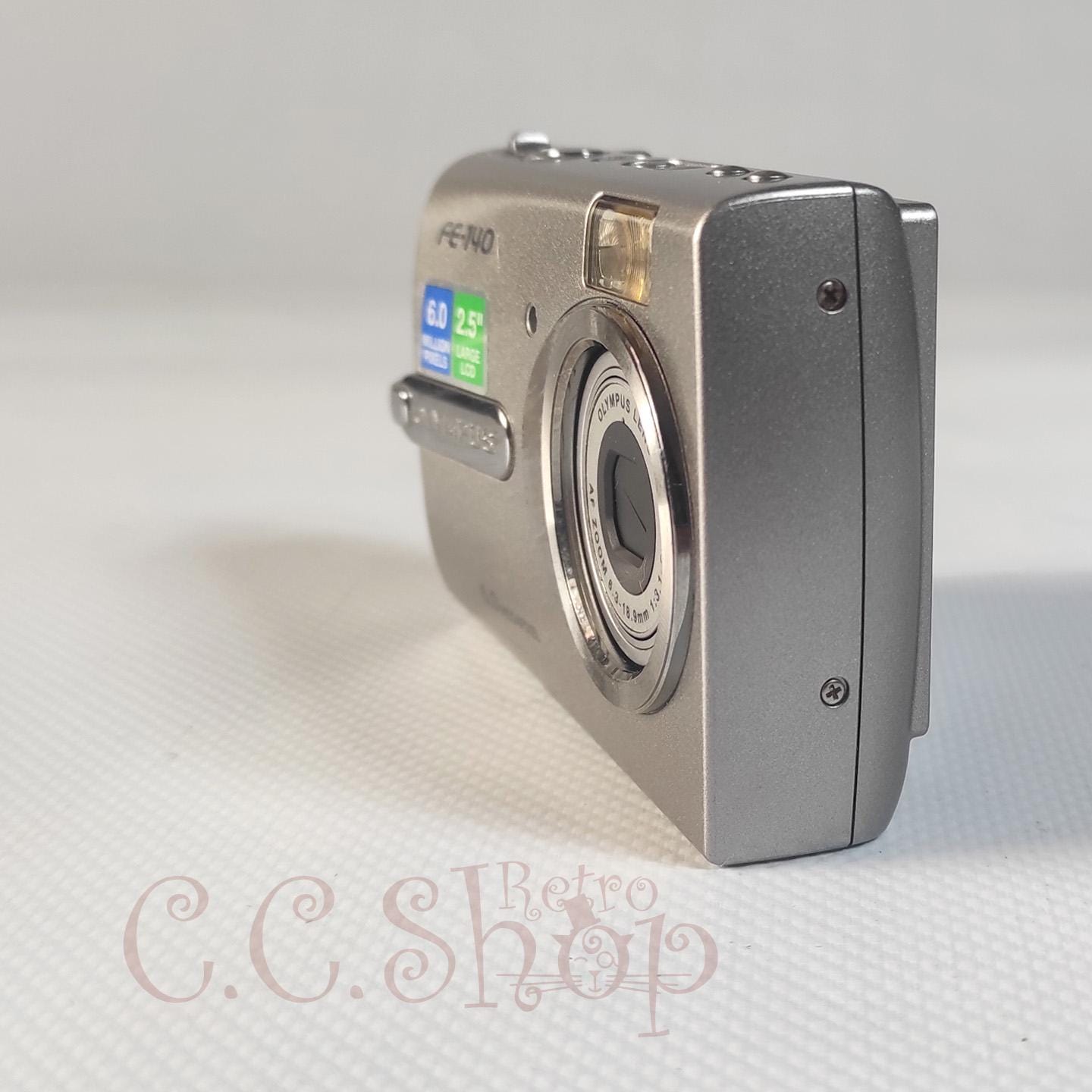 Digital Camera Olympus FE-140 Silver 6.0 Mpx - Etsy