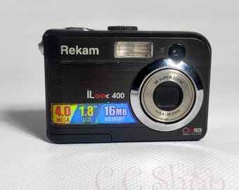 Aparat cyfrowy Rekam iLook 400 czarny 4.0 Mpx