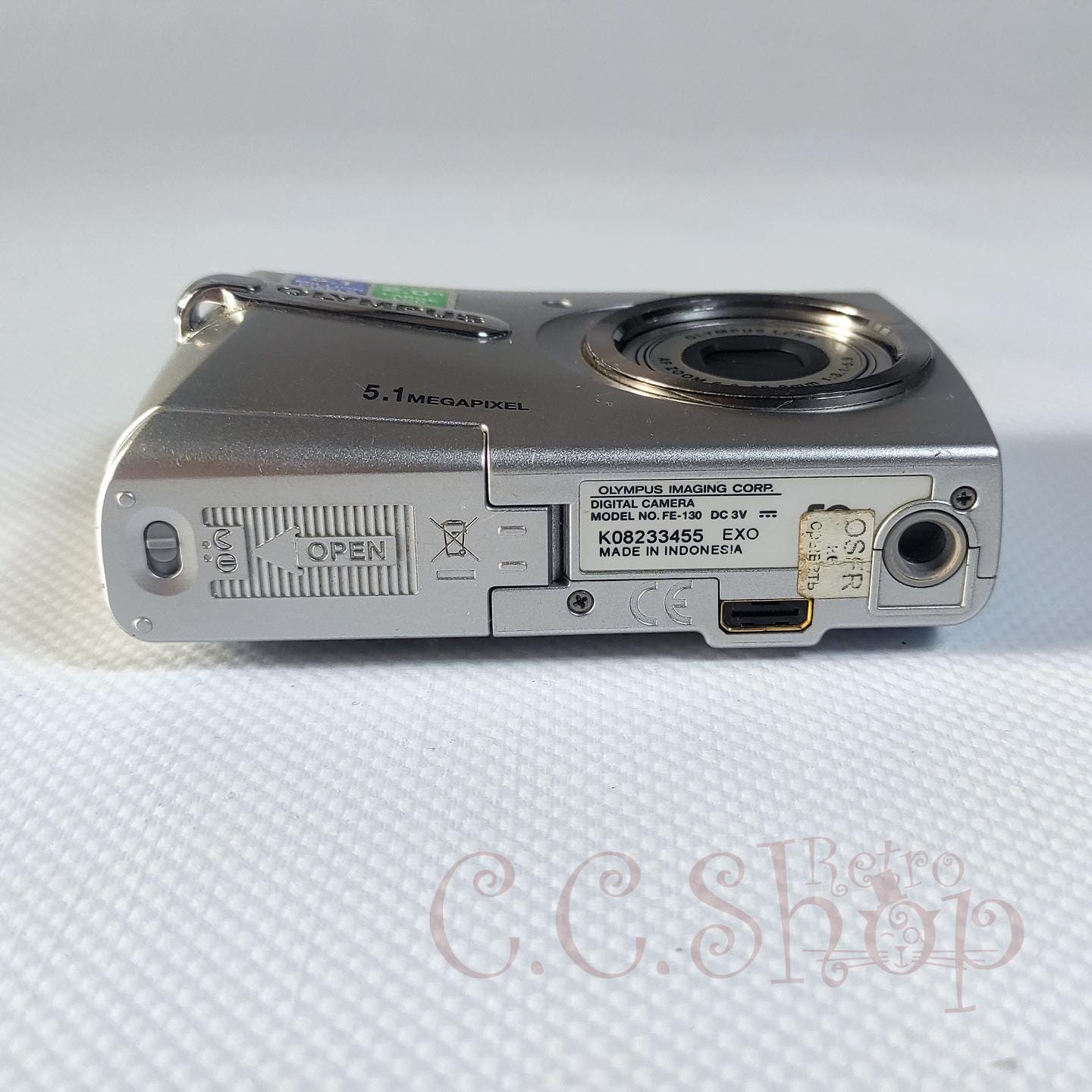 Digital Camera Olympus FE-130 Silver 5,1 Mpx - Etsy