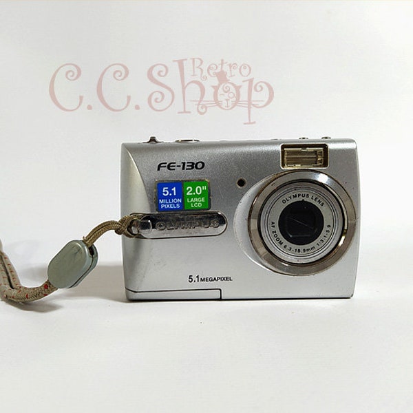 Digital Camera Olympus FE-130 silver 5,1 Mpx