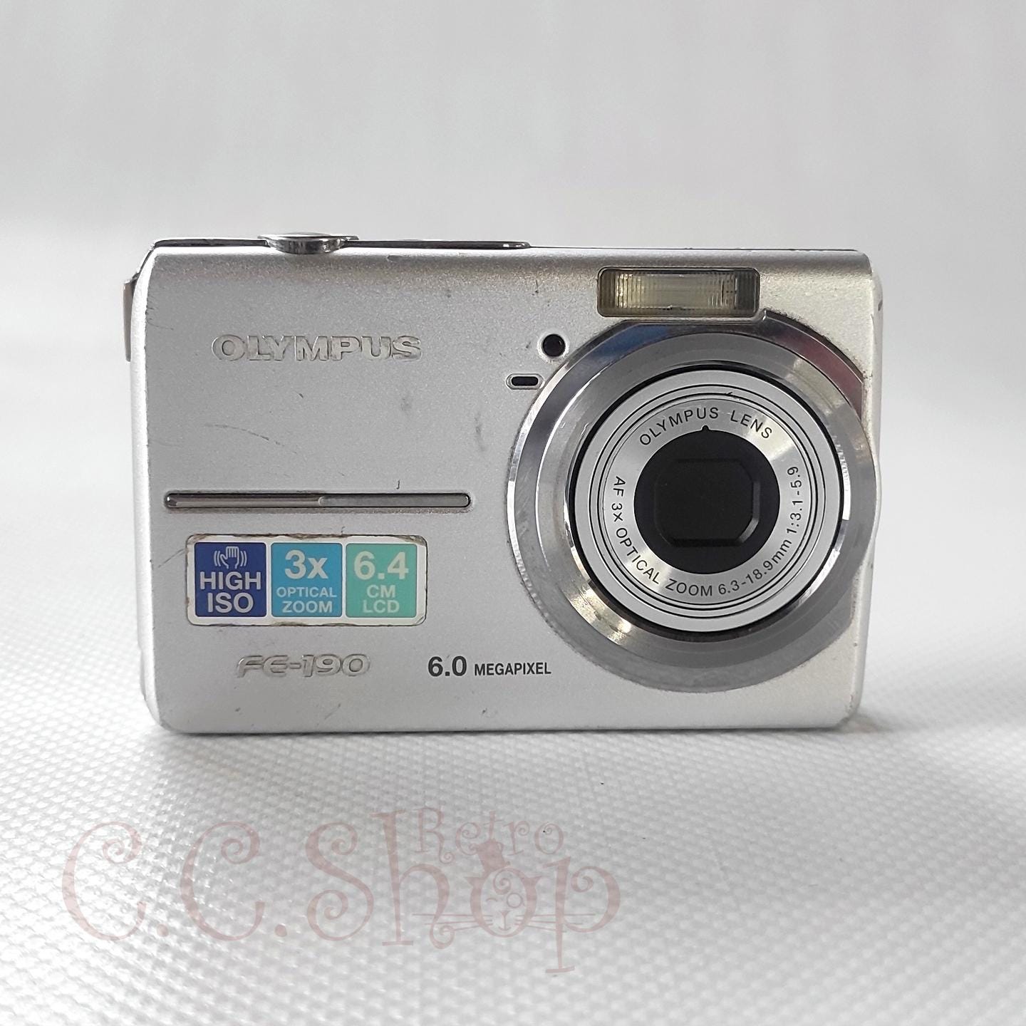 Digital Camera Olympus FE-190 Silver 6 Mpx - Etsy India Digital Camera Olympus FE-190 Silver 6 Mpx - Etsy India