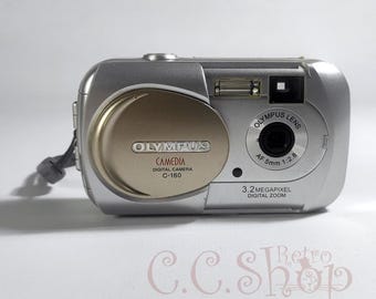 Aparat cyfrowy Olympus CAMEDIA C-160 Srebrny 3.2 Mpx