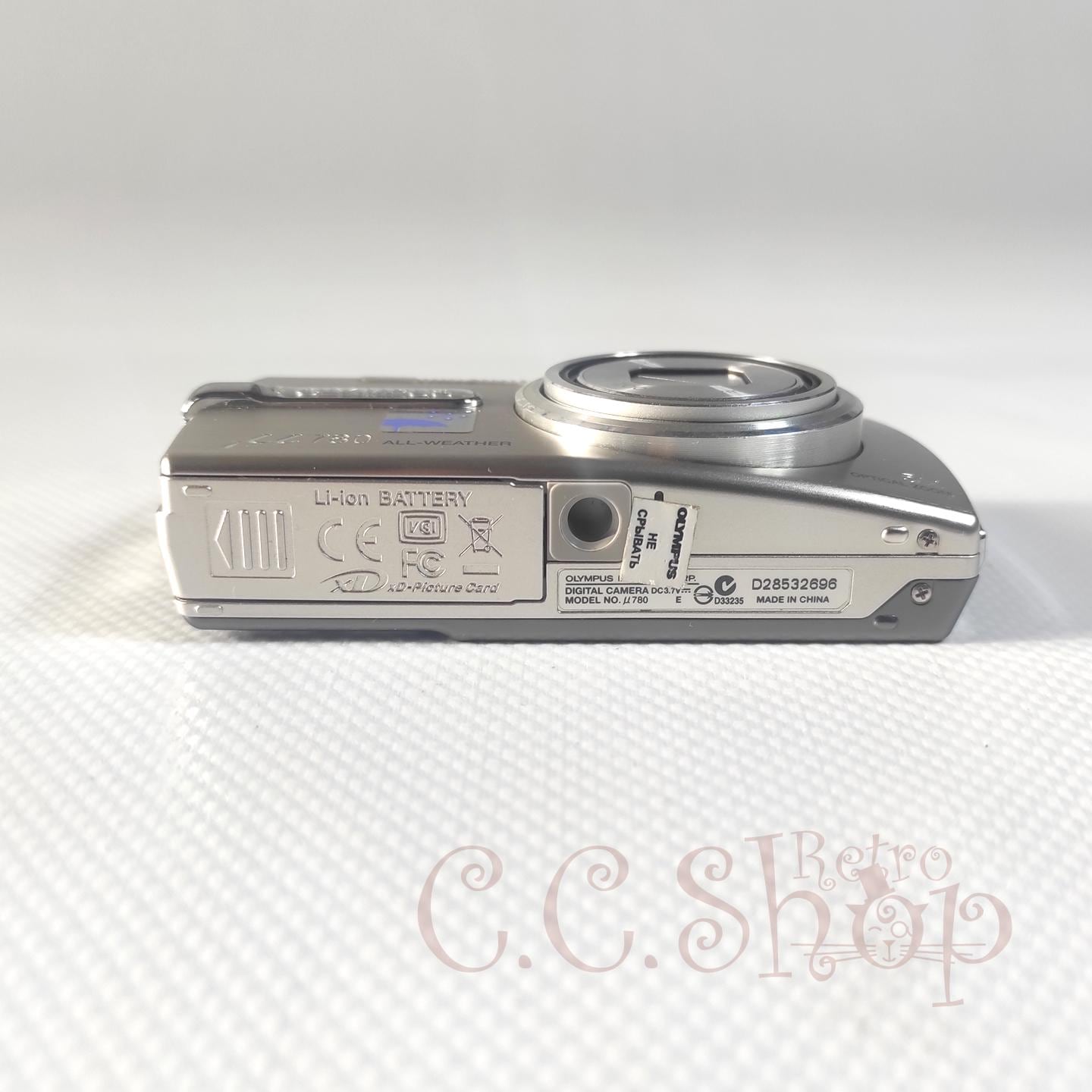 Digital Camera Olympus Mju-780 Silver 7.1 Mpx - Etsy