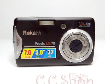 Aparat cyfrowy Rekam Presto ML70 czarny 7.1 Mpx