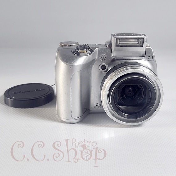 Digital Camera Olympus SP-510UZ Ultrazoom Silver 7.1 Mpx - Etsy Israel