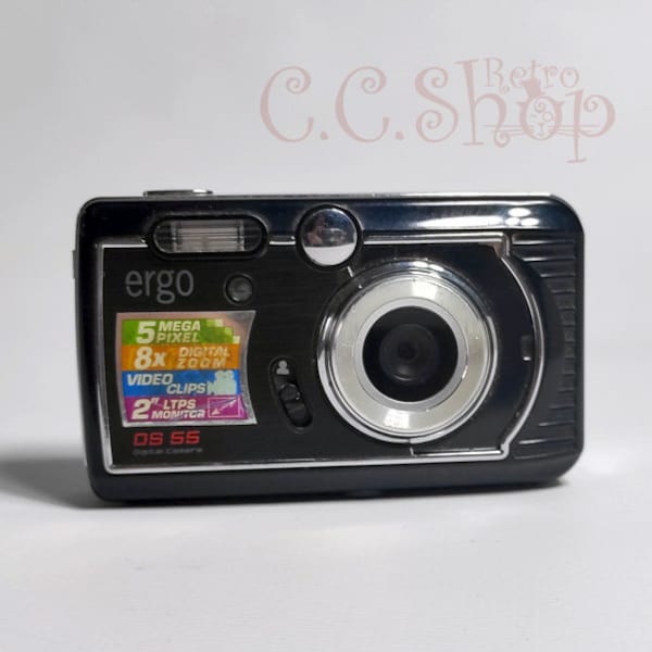 Digital Camera Ergo DS-55 black 5 Mpx