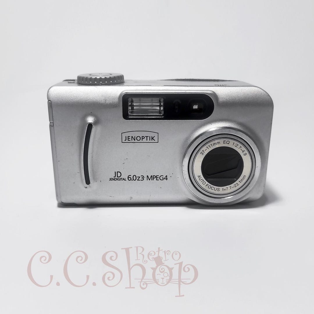 Digital Camera Jenoptik Jd 6.0z3 Mpeg4 Silver 6.0 Mpx - Etsy