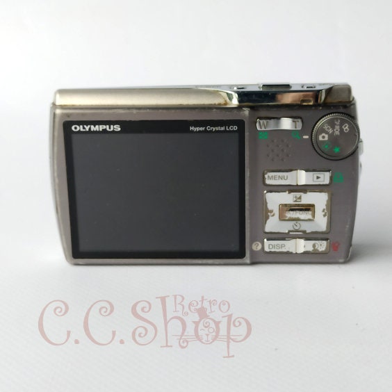 Digital Camera Olympus M 780 Silver 7.1 Mpx - Etsy Israel