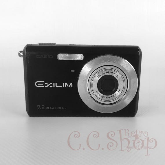 Digital Camera Casio Exlim Ex-z70 Black 7.2 Mpx - Etsy
