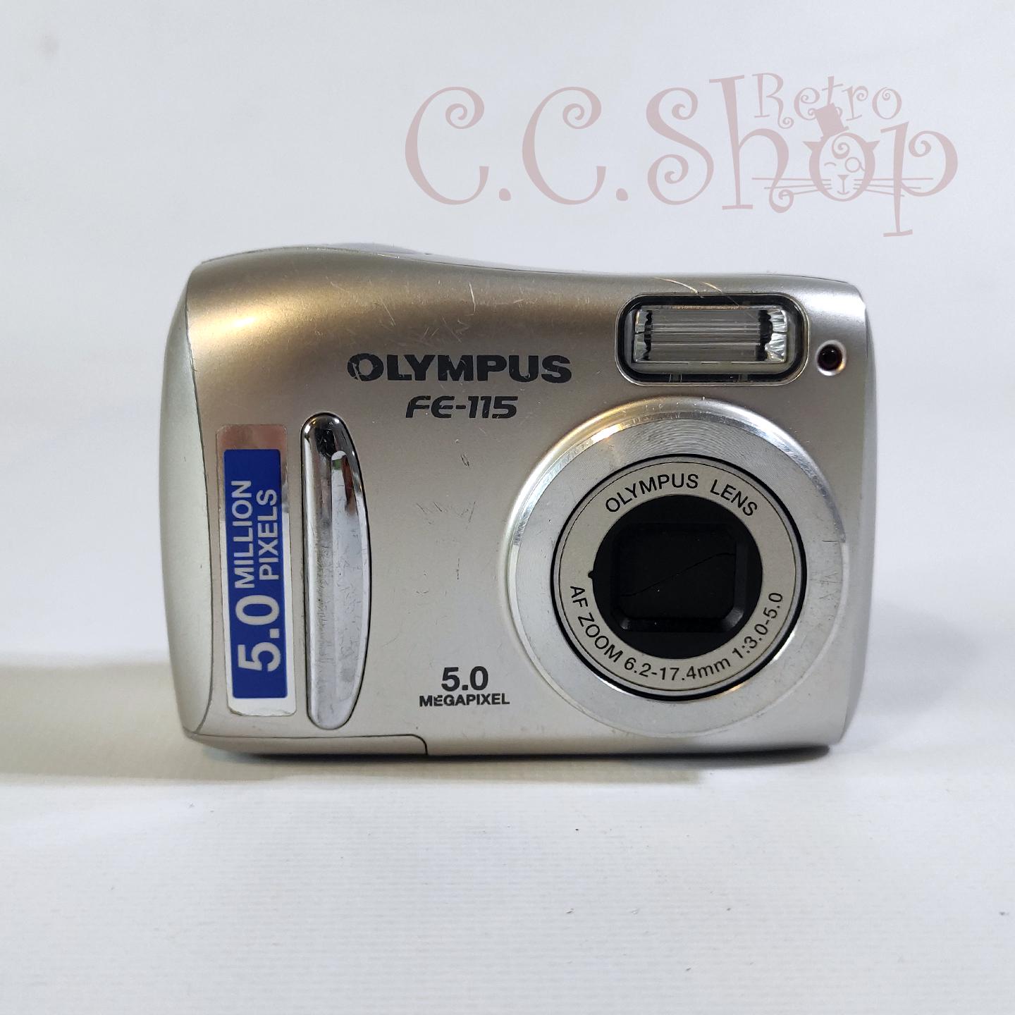 Buy Digital Camera Olympus FE-115 Silver 5.0 Mpx Online in India