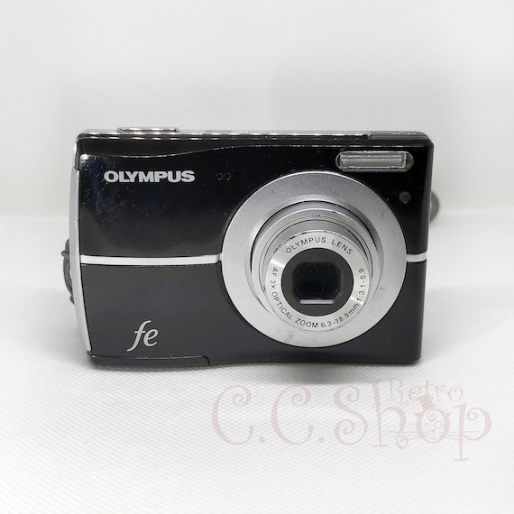 OLYMPUS FE-45 コンパクトデジタルカメラ 本体 Digital Camera Olympus FE 45 Black 10.7 Mpx - Etsy