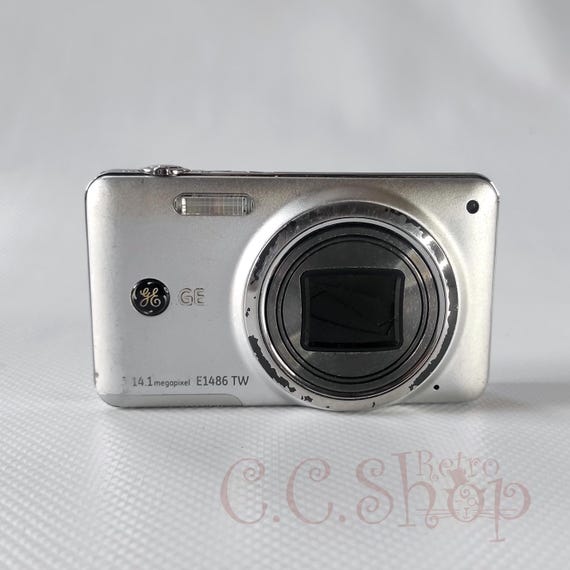 Ge Digital Camera Megapixel Refurbished: GE E1486TW Red MP 28mm