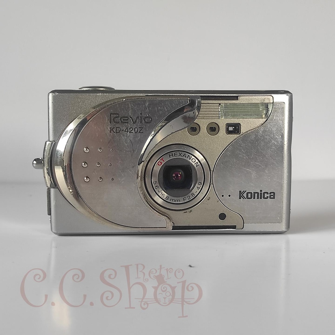 Digital Camera Konica Revio KD-420Z Silver 4.0 Mpx - Etsy