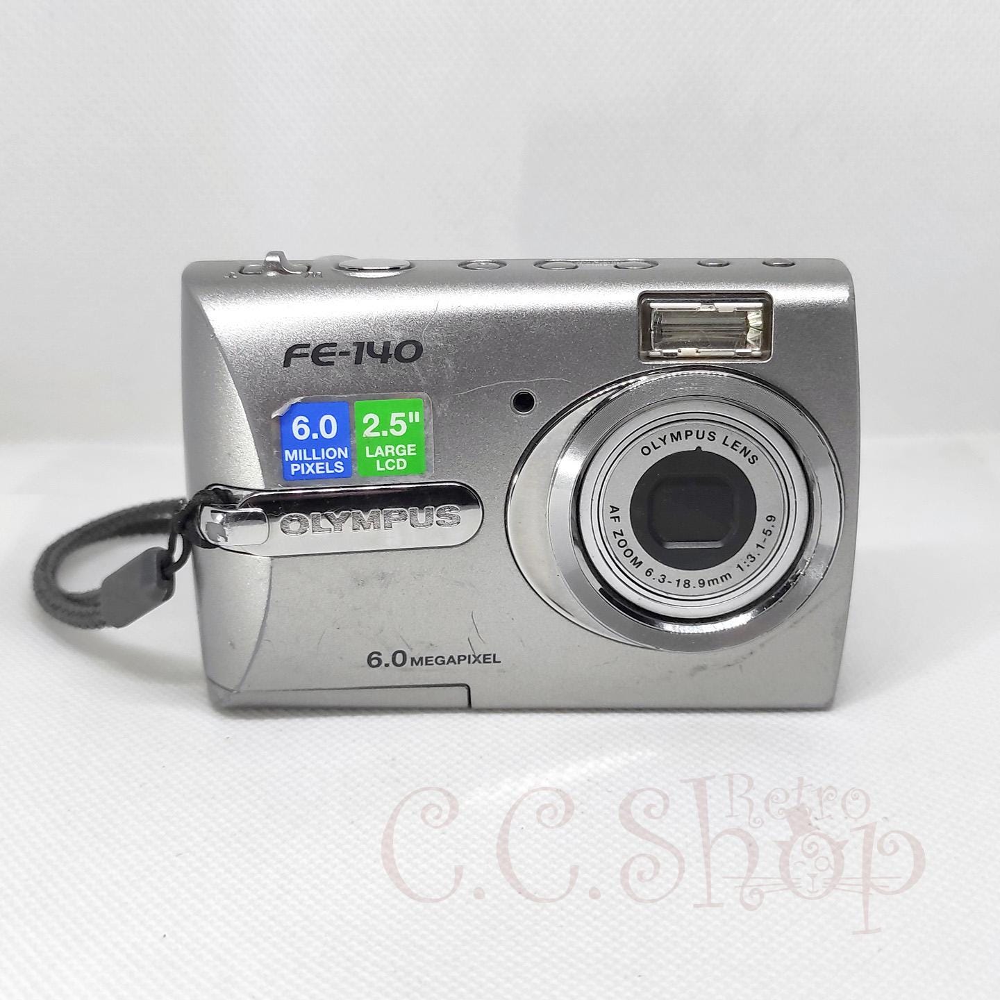 【美品】OLYMPUS FE-140 デジタルカメラ 本体 Digital Camera Olympus FE 140 Silver 6.0 Mpx - Etsy