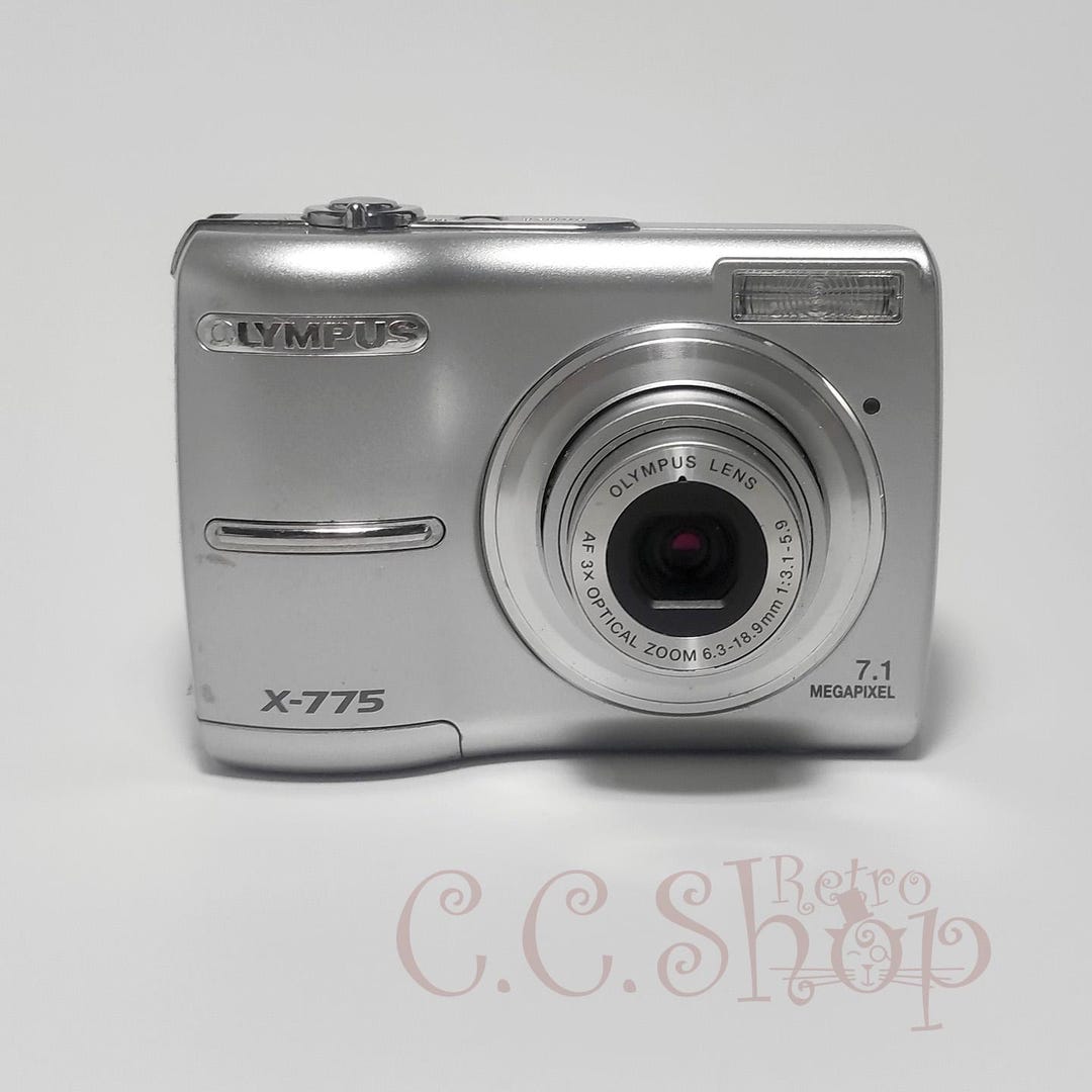 Digital Camera Olympus X-775 Silver 7.1 Mpx - Etsy