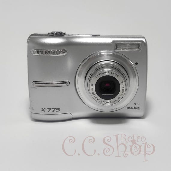 Digital Camera Olympus X-775 Silver 7.1 Mpx - Etsy