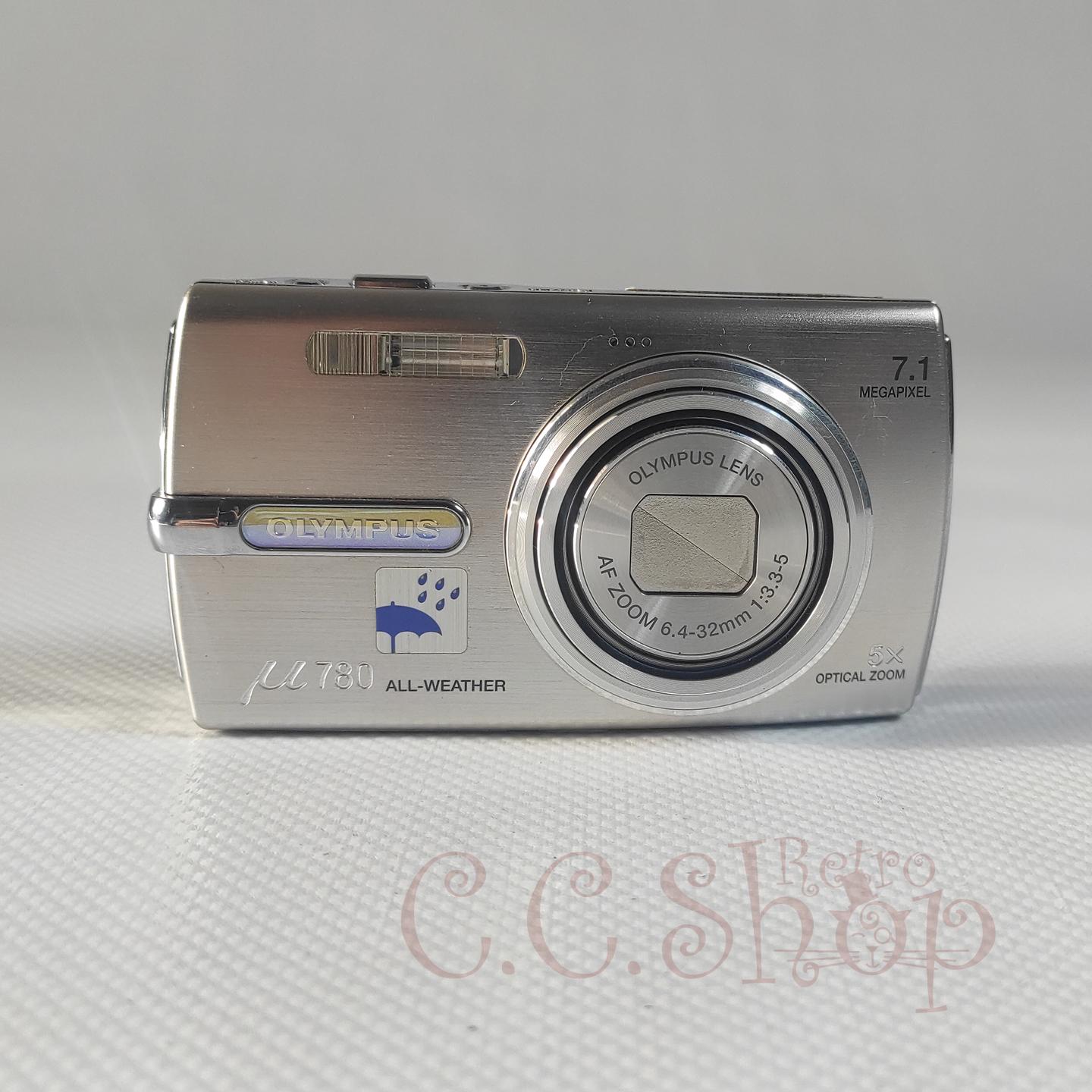 Digital Camera Olympus Mju-780 Silver 7.1 Mpx - Etsy