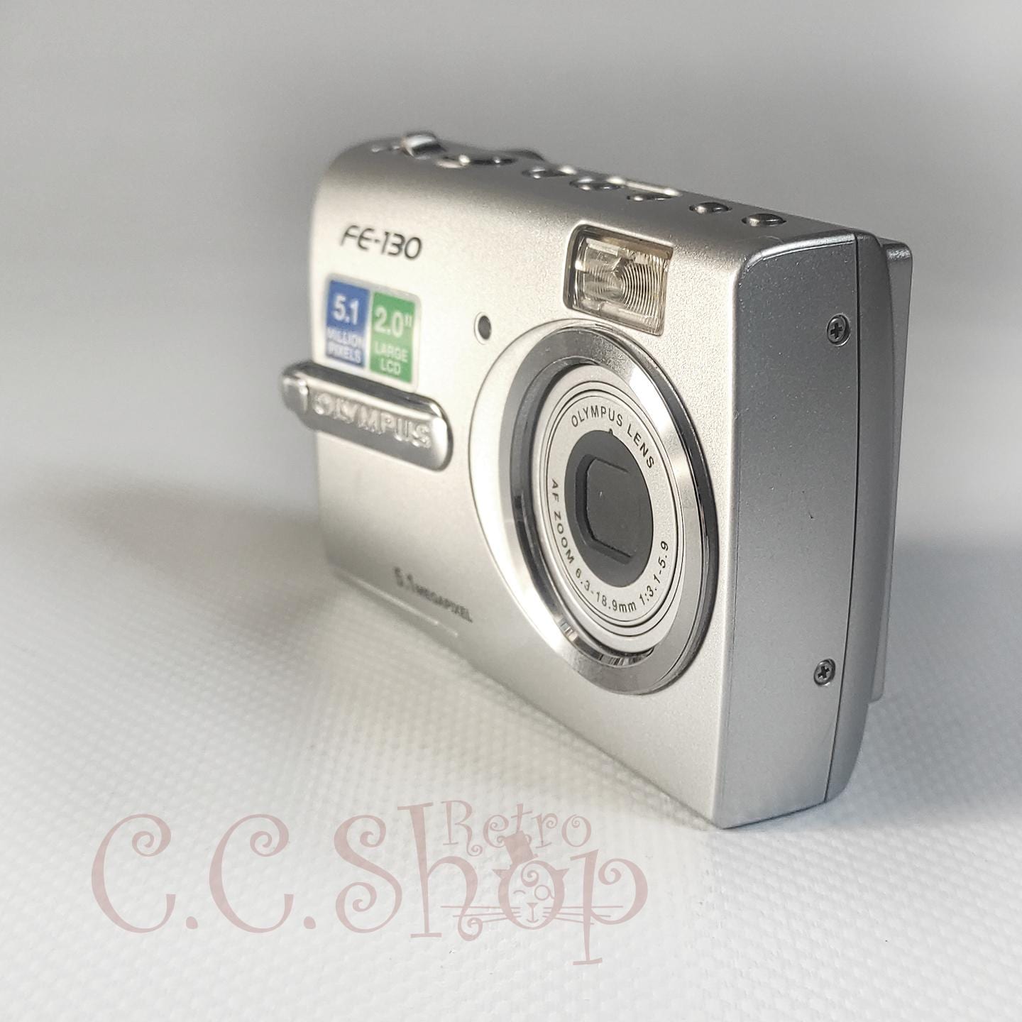 Digital Camera Olympus FE-130 Silver 5,1 Mpx - Etsy
