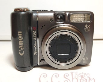 Digital Camera Canon PowerShot A590 Gray 8 Mpx