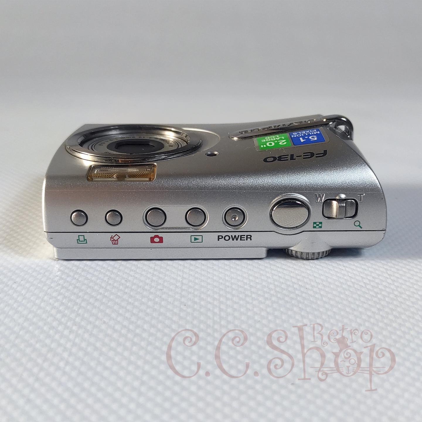 Digital Camera Olympus FE-130 Silver 5,1 Mpx - Etsy