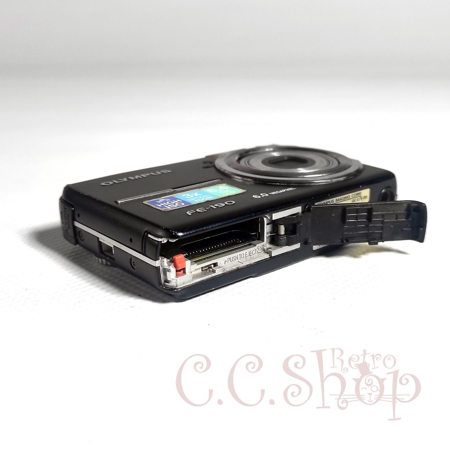 デジタルカメラ オリンパス FE-190 ブラック 6.0 メガピクセル - Etsy 日本