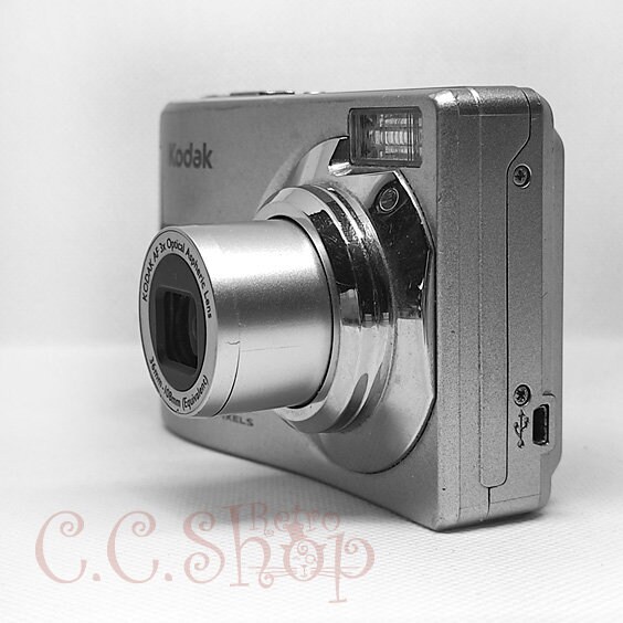 Digital Camera Kodak Easyshare C140 Silver 8.2 Mpx Etsy