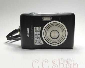 Digital Camera Nikon Coolpix L18 Black 8.0 Mpx