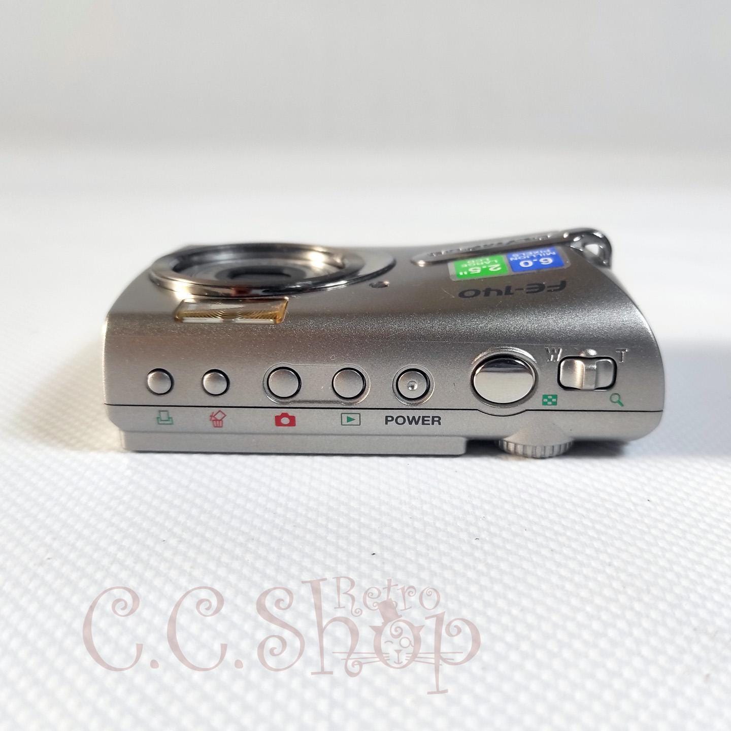 Digital Camera Olympus FE-140 Silver 6.0 Mpx - Etsy