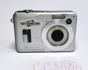 Casio Exilim EX-Z80 8MP Digital Camera - Silver - Etsy