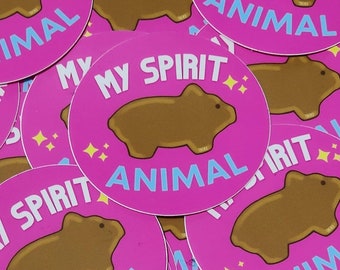 Pan Dulce Pig Vinyl Sticker - My Spirit Animal Maranito