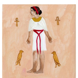 Cleopatra Print from Womxn Series 9 x 12 Women Feminist Wall Art Poster