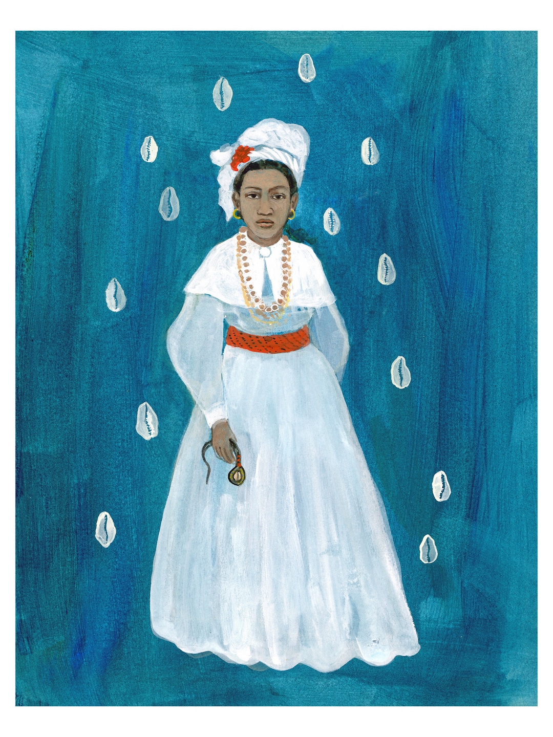 Marie Laveau Art Print, New Orleans Voodoo Queen - Etsy